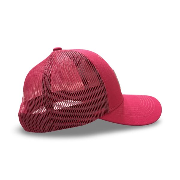 Flamingo Trucker Cap/Swan Stitch - Image 4