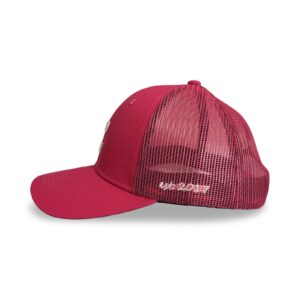 Flamingo Trucker Cap/Swan Stitch