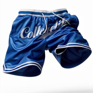 Mesh Basketball Shorts Blue