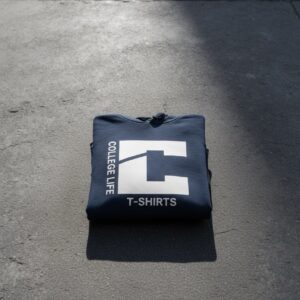 Navy Blue Logo  Hoodie
