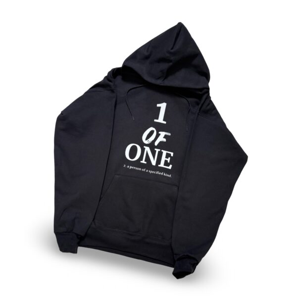 1 OF ONE HOODIE (Unisex)
Paradise Crow/Swan Print - Image 2