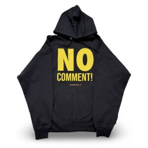 NO COMMENT! Hoodie Paradise Crow/Swan Print (Unisex)