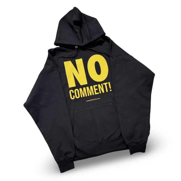 NO COMMENT! Hoodie Paradise Crow/Swan Print (Unisex) - Image 2