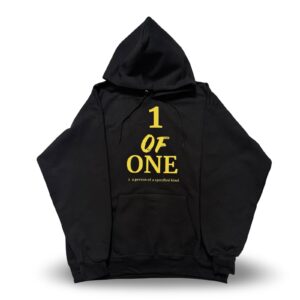 1 OF ONE HOODIE (unisex) Paridise Crow/Swan Print