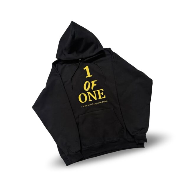 1 OF ONE HOODIE (unisex) Paridise Crow/Swan Print - Image 2