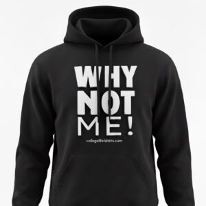 WHY NOT ME! (Paradise Crow/Swan Print) (Unisex)