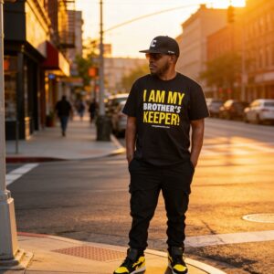 I AM MY BROTHER’S KEEPER! (paradise Crow/Yellow Corn  & Cloud Print