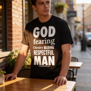 GOD Fearing Man (Crow/Swan Print)