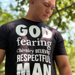 GOD Fearing Man (Crow/Swan Print)